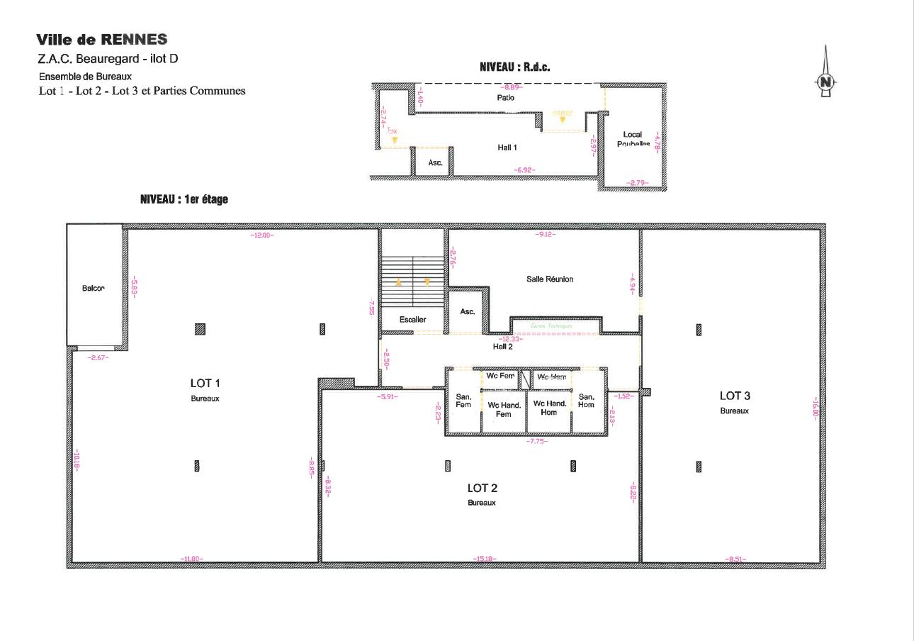 Bureau Rennes 1076m² Vente bureau Rennes Ille-et-Vilaine OVBUR2421951 10
